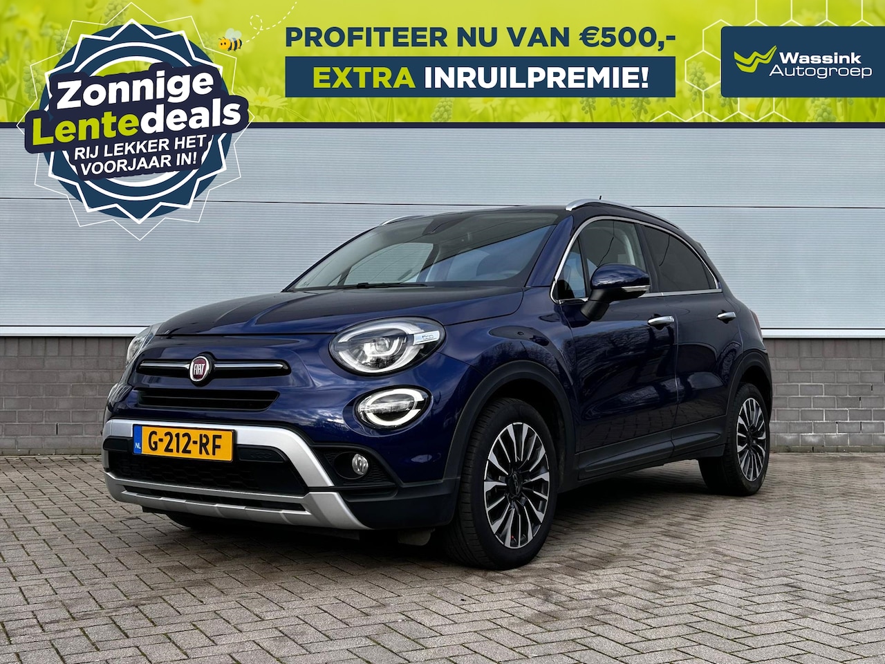 Fiat 500 X - 120pk City Cross | LENTEDEALS| Navigatie | Climate control | Cruise control | Parkeersenso - AutoWereld.nl