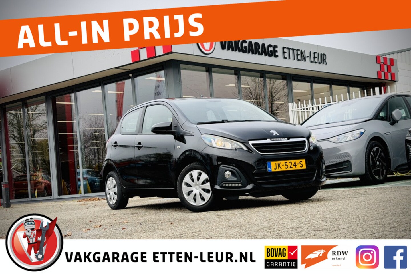 Peugeot 108 - 1.0 e-VTi Active | AIRCO | BLEUTOOTH - AutoWereld.nl