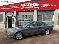 Volvo S80 - 2.4T Dynamic Bj 2003 Automaat, Leer, Navi, 18Inch, Cruise 200PK youngtimer