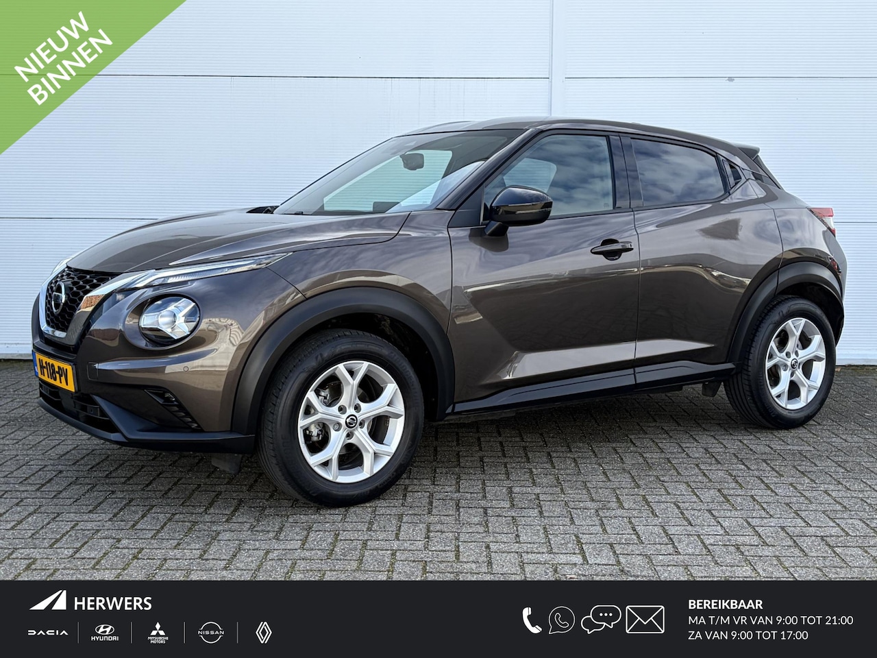 Nissan Juke - 1.0 DIG-T N-Connecta / Dealer onderhouden / Parking Pack / Airco (automatisch) / Cruise co - AutoWereld.nl