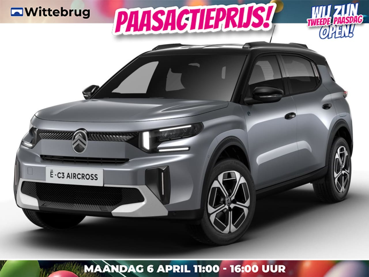 Citroën Ë-C3 Aircross - Max 113pk Comfort Range 44 kWh DIRECT RIJDEN - GRATIS WALLBOX - 8 JAAR GARANTIE - AutoWereld.nl