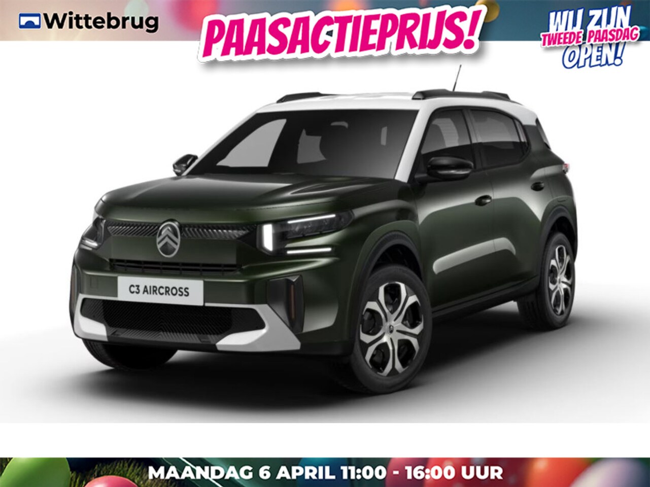 Citroën Ë-C3 Aircross - Plus 113pk 44 kWh DIRECT RIJDEN -  GRATIS WALLBOX - 8 JAAR GARANTIE - AutoWereld.nl
