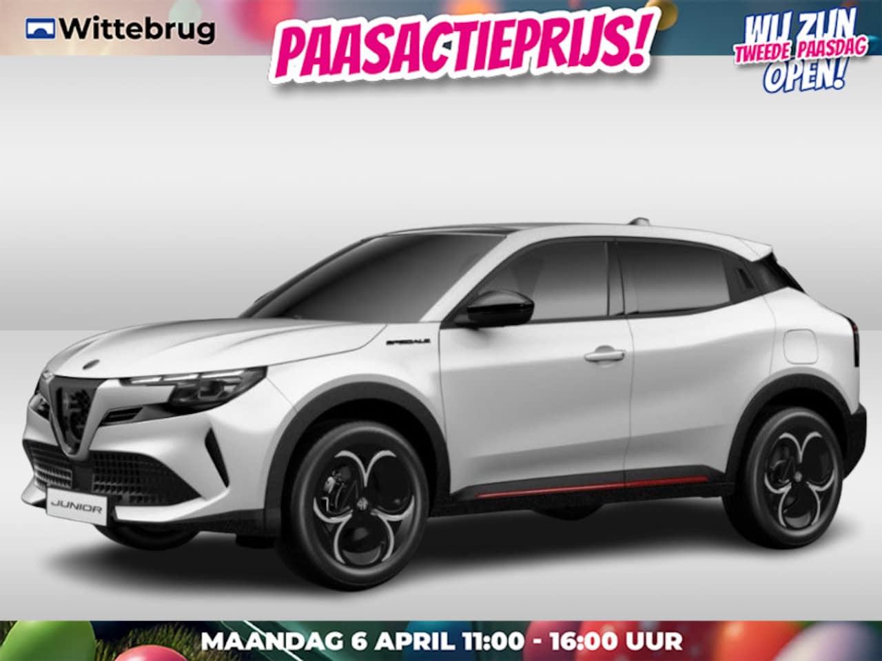 Alfa Romeo Junior - 1.2 Turbo Hybrid 145 Ibrida Speciale DIRECT RIJDEN - PANORAMADAK - 8 JAAR GARANTIE - AutoWereld.nl