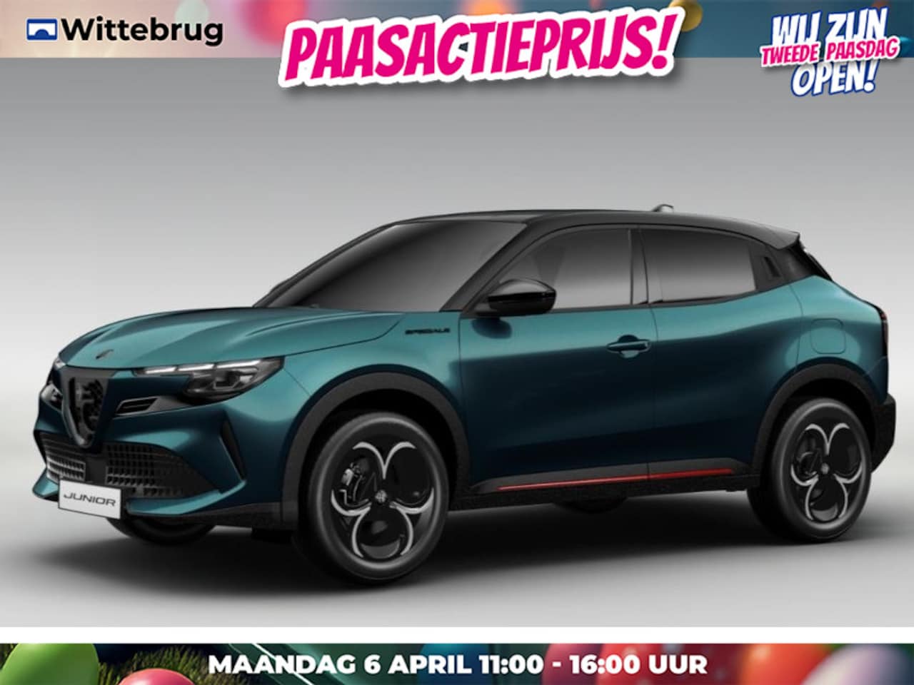 Alfa Romeo Junior - 1.2 Turbo Hybrid 145 Ibrida Speciale DIRECT RIJDEN - PANORAMADAK - 8 JAAR GARANTIE - AutoWereld.nl