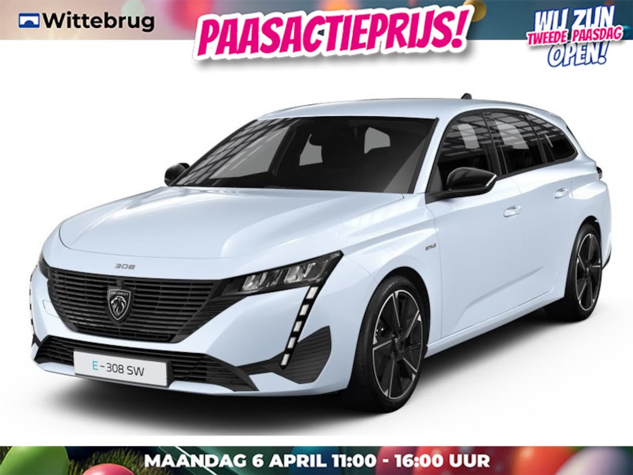 Peugeot e-308 SW - Style EV 54 kWh DIRECT RIJDEN - LAGE BIJTELLING! - GRATIS WALLBOX - AutoWereld.nl