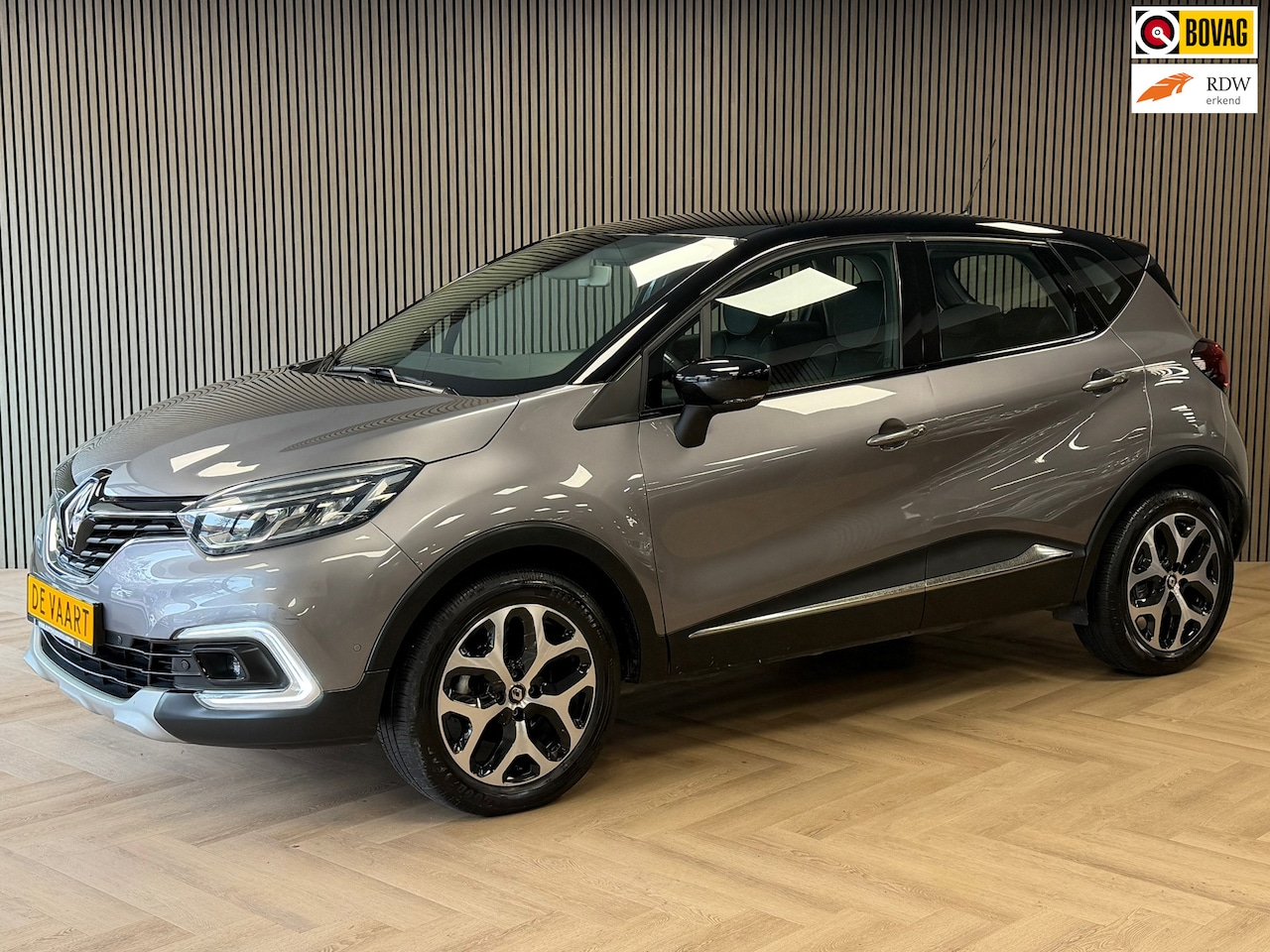 Renault Captur - 1.3 TCe Intens AUT. STOELVERWARMING LEDEREN BEKLEDING NAVIGATIE CRUISE CAMERA PDC START/ST - AutoWereld.nl