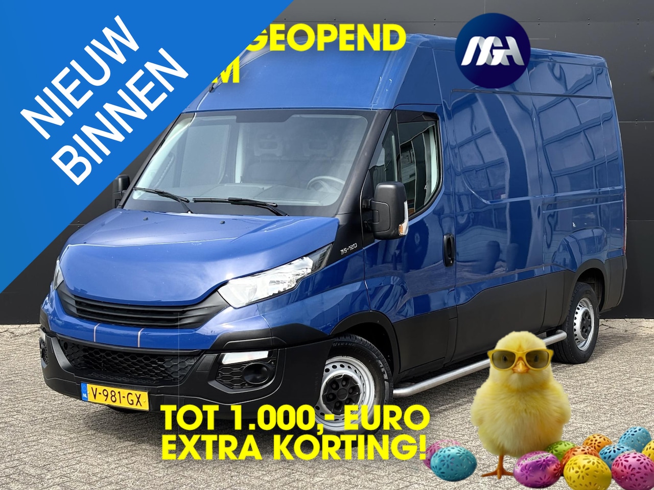 Iveco Daily - 35S12V 2.3 352 H2 | 3-zits | Trekhaak | Parkeersensoren - AutoWereld.nl