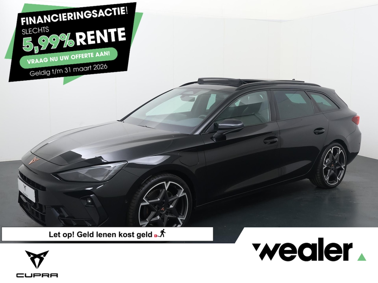 CUPRA Leon Sportstourer - 1.5 TSI e-Hybrid VZ Performance | 272 PK | SoH 100% | Panoramadak | Lederen kuipstoelen - AutoWereld.nl