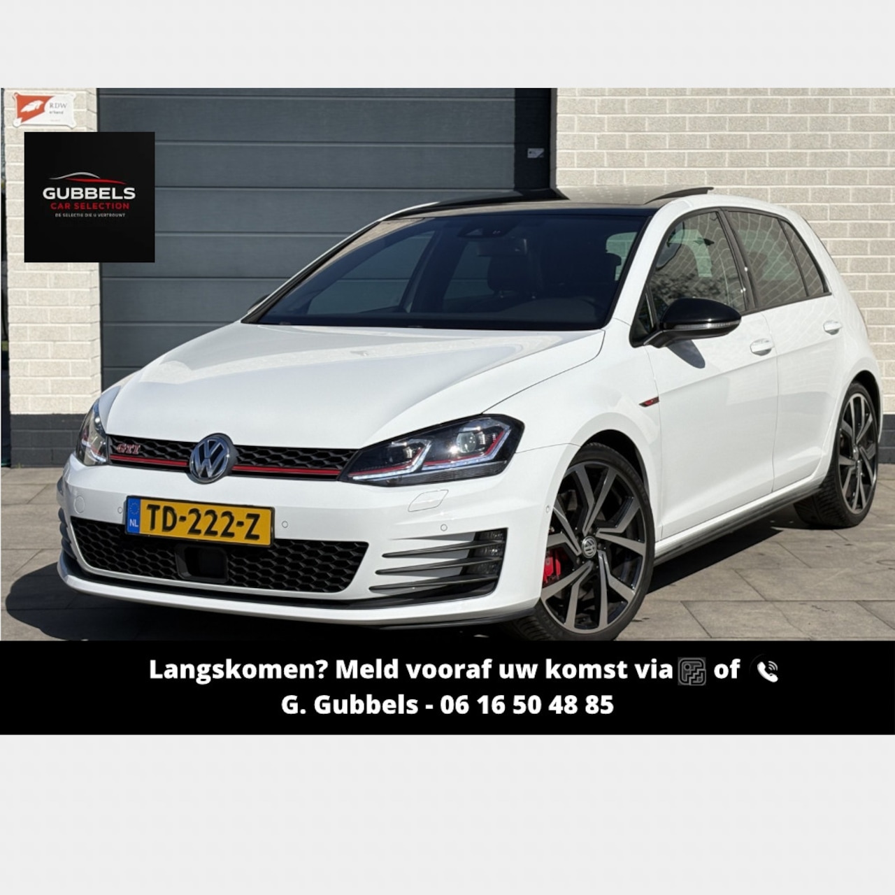 Volkswagen Golf - 2.0 TSI GTI Performance | Pano | Cam | Keyless | Dynaudio - AutoWereld.nl