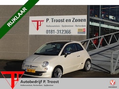 Fiat 500 - 1.2 Lounge Automaat/Panoramadak/Lederen bekleding/Airco/Licht metalen velgen 2de Paasdag g