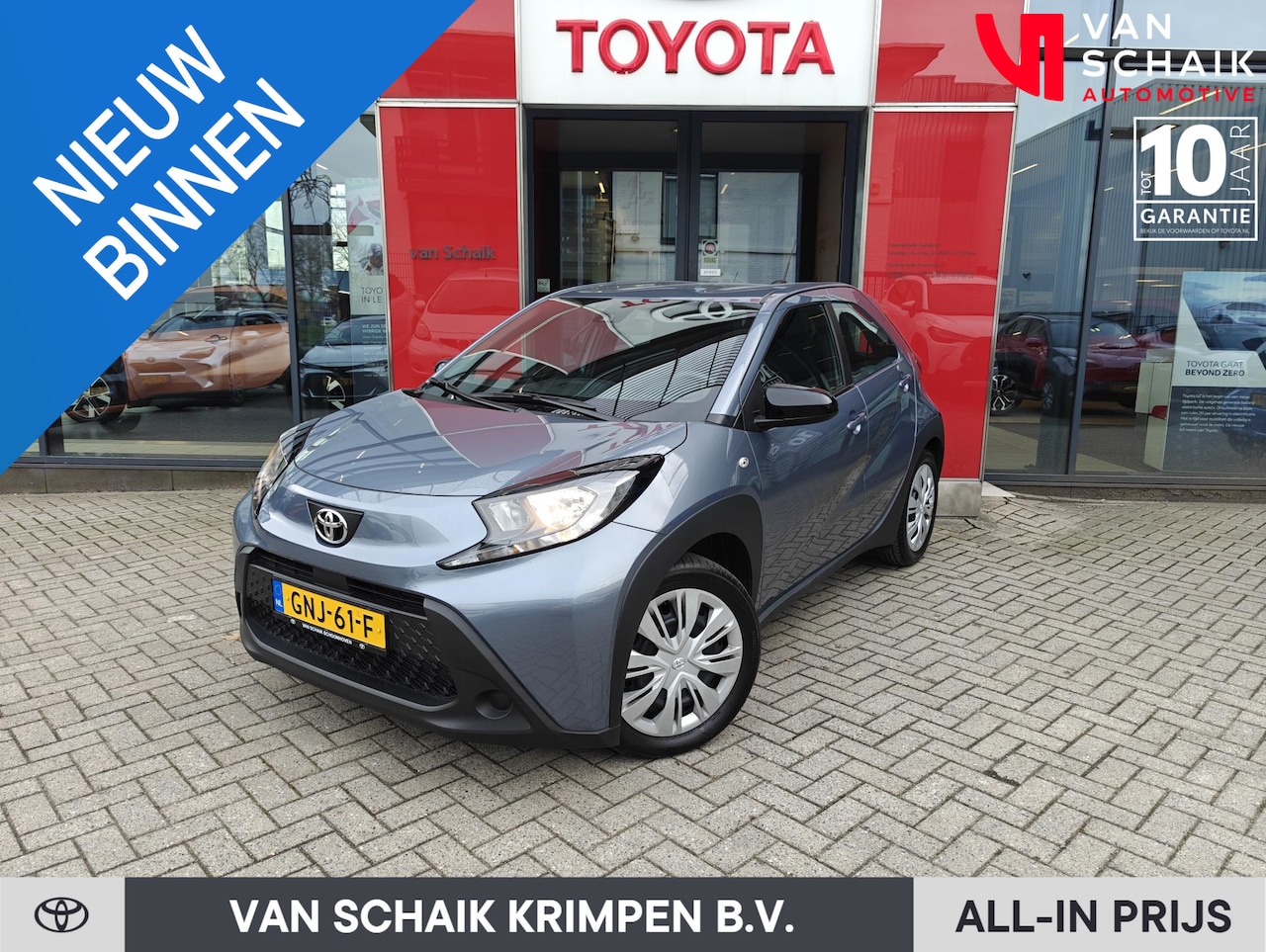 Toyota Aygo X - 1.0 VVT-i MT Play Apple Carplay/Android Auto, Adaptive Cruise Control - AutoWereld.nl
