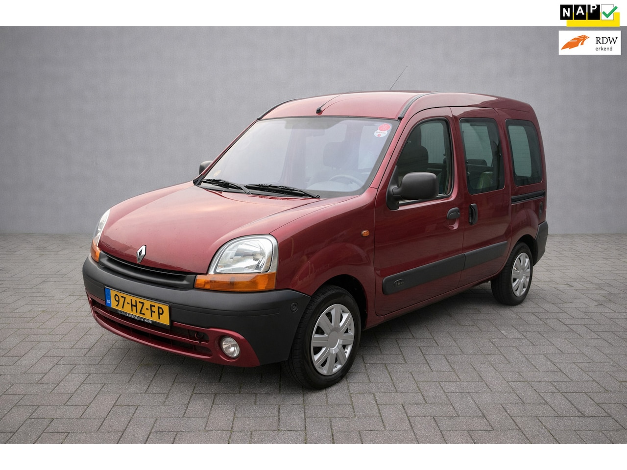 Renault Kangoo - 1.6-16V Privilège Rolstoel auto Knielsysteem - AutoWereld.nl