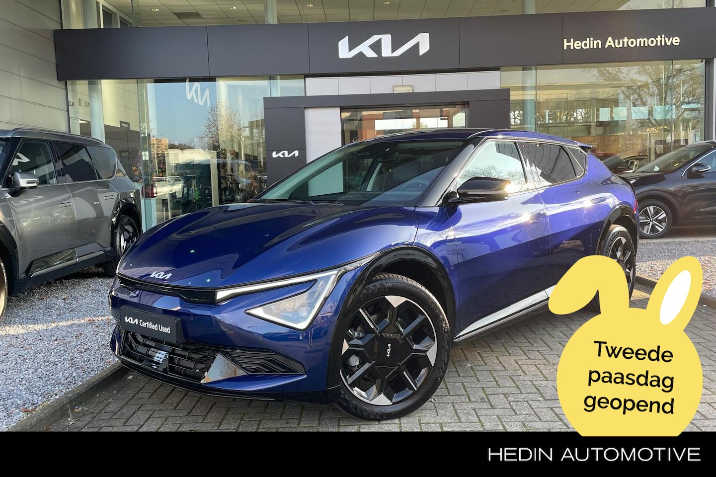 Kia EV6 - Plus 84 kWh | Nieuw model | Dodehoekdetectie | Stoel- en stuurverwarming | Elektrisch vers - AutoWereld.nl