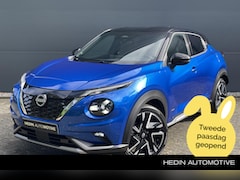 Nissan Juke - 1.6 Hybrid N-Design € 6000, - KORTING | Achteruitrijcamera | Parkeersensoren | Keyless ent