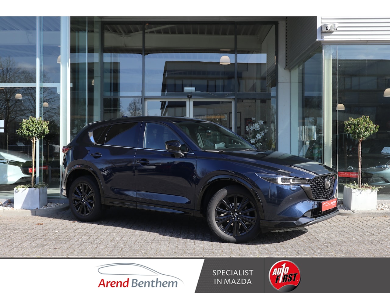 Mazda CX-5 - 2.0 e-SkyActiv-G M Hybrid 165 Homura Trekhaak / Bose / Camera / Head-Up / Leer / Navi / Cl - AutoWereld.nl