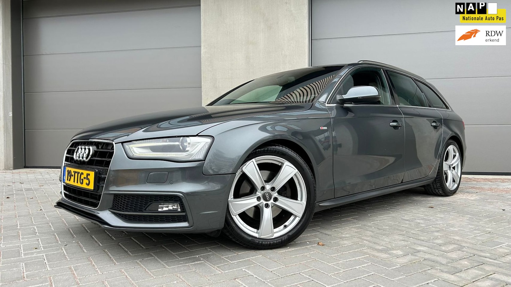 Audi A4 Avant - 1.8 TFSI S-Line Aut, B en O, Leder, Orig Ned! - AutoWereld.nl