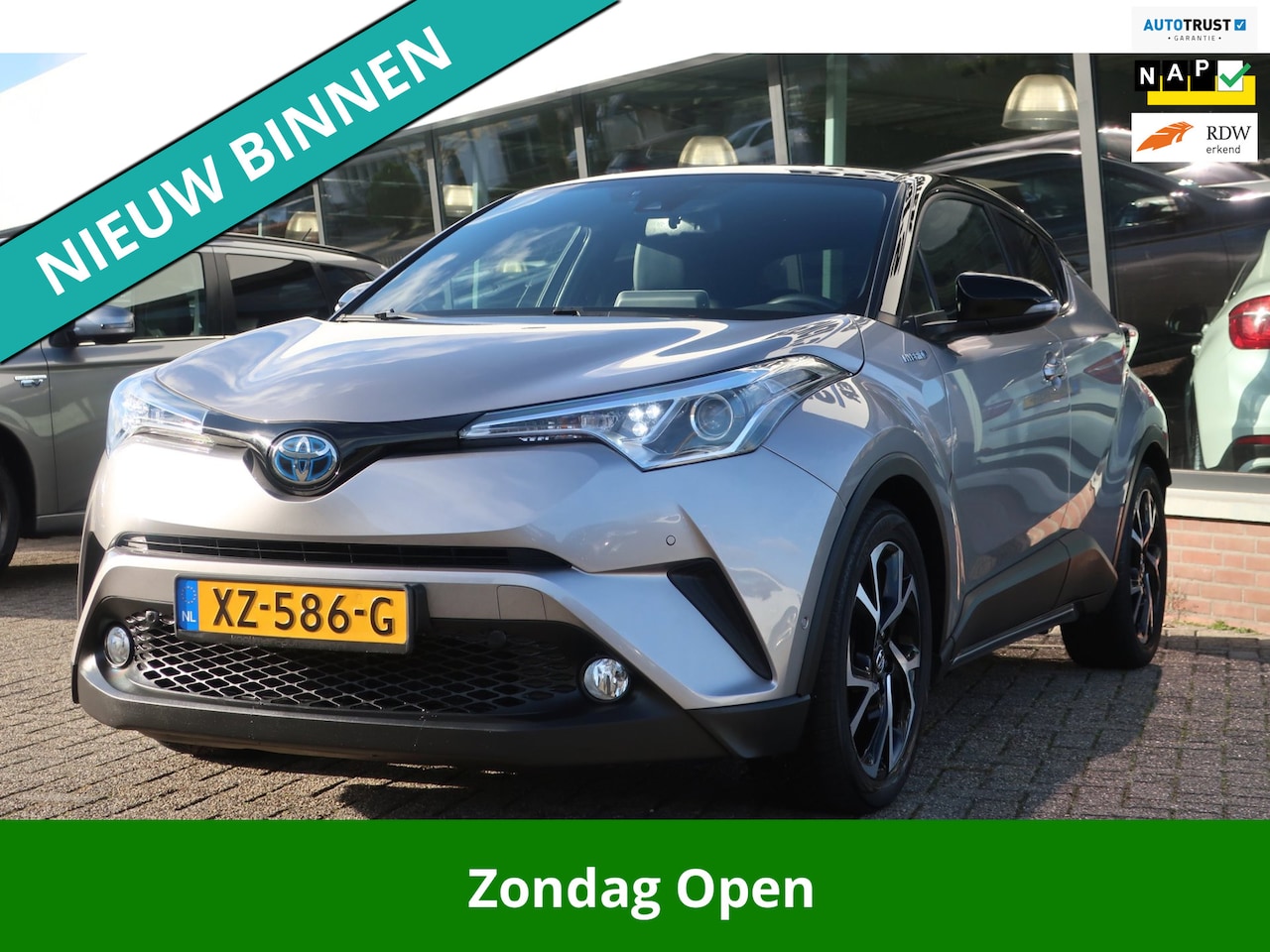 Toyota C-HR - 1.8 Hybrid Style 2e EIG_LED_JBL_LEDER_CAM_NAVI. - AutoWereld.nl