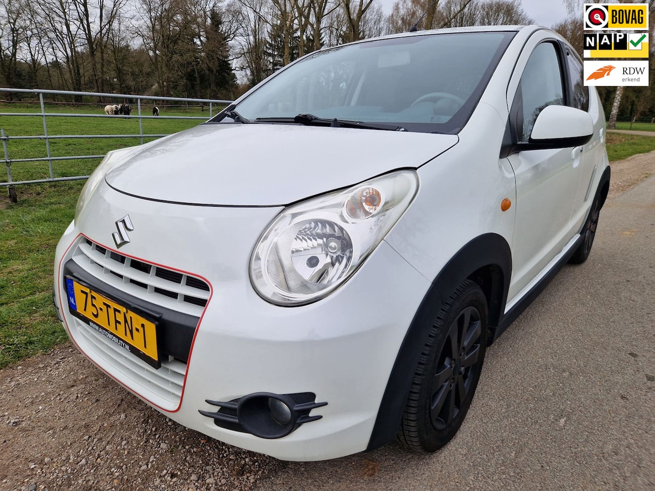 Suzuki Alto - 1.0 Exclusive dealer ond. airco sport uitvoering - AutoWereld.nl