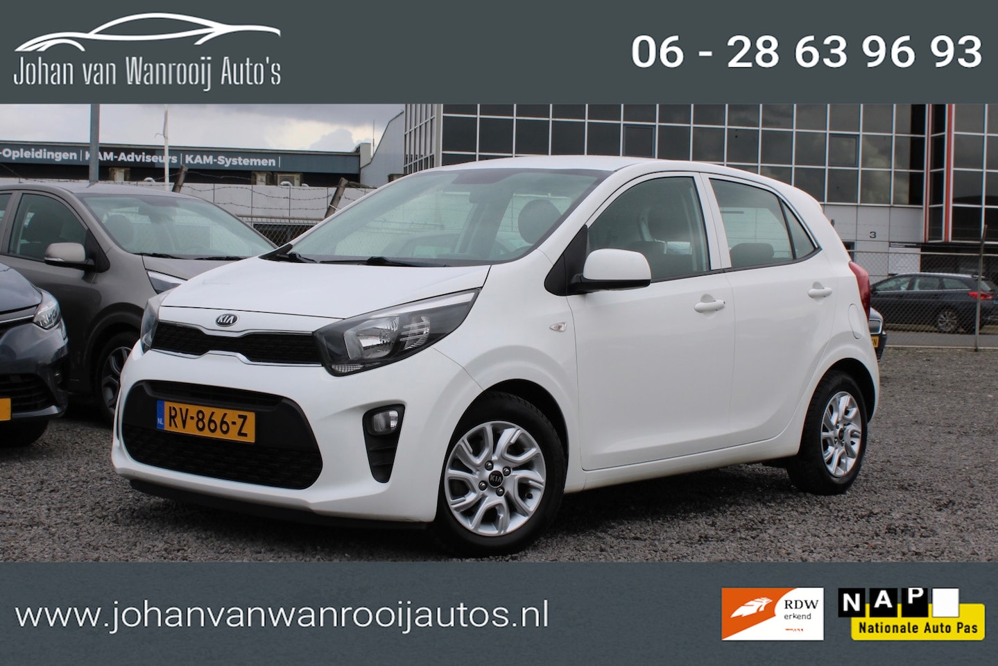 Kia Picanto - 1.0 CVVT ComfortPlusLine Navigator/NAVI/CAMERA/NW APK - AutoWereld.nl