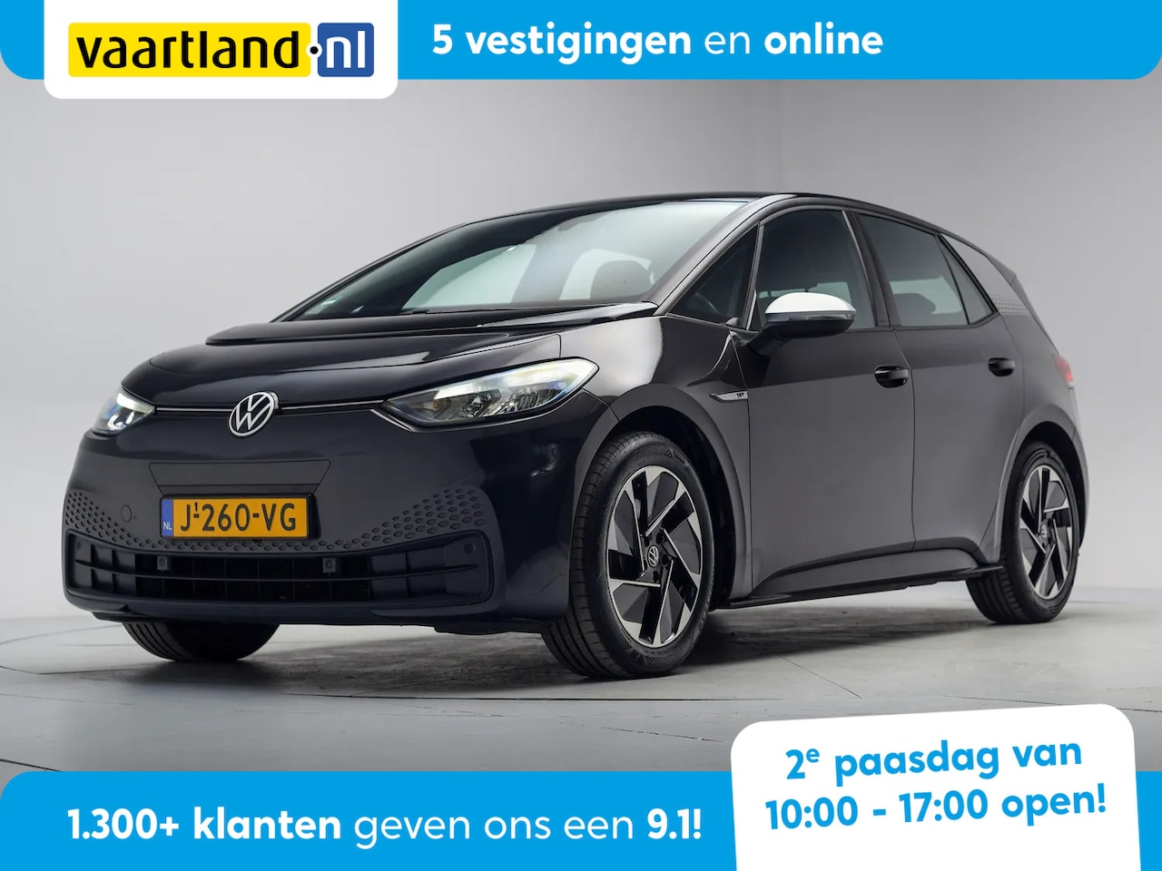 Volkswagen ID.3 - First 58 kWh 3-Fase [ Adapt.cruise Navi Stoelverwarming ] - AutoWereld.nl