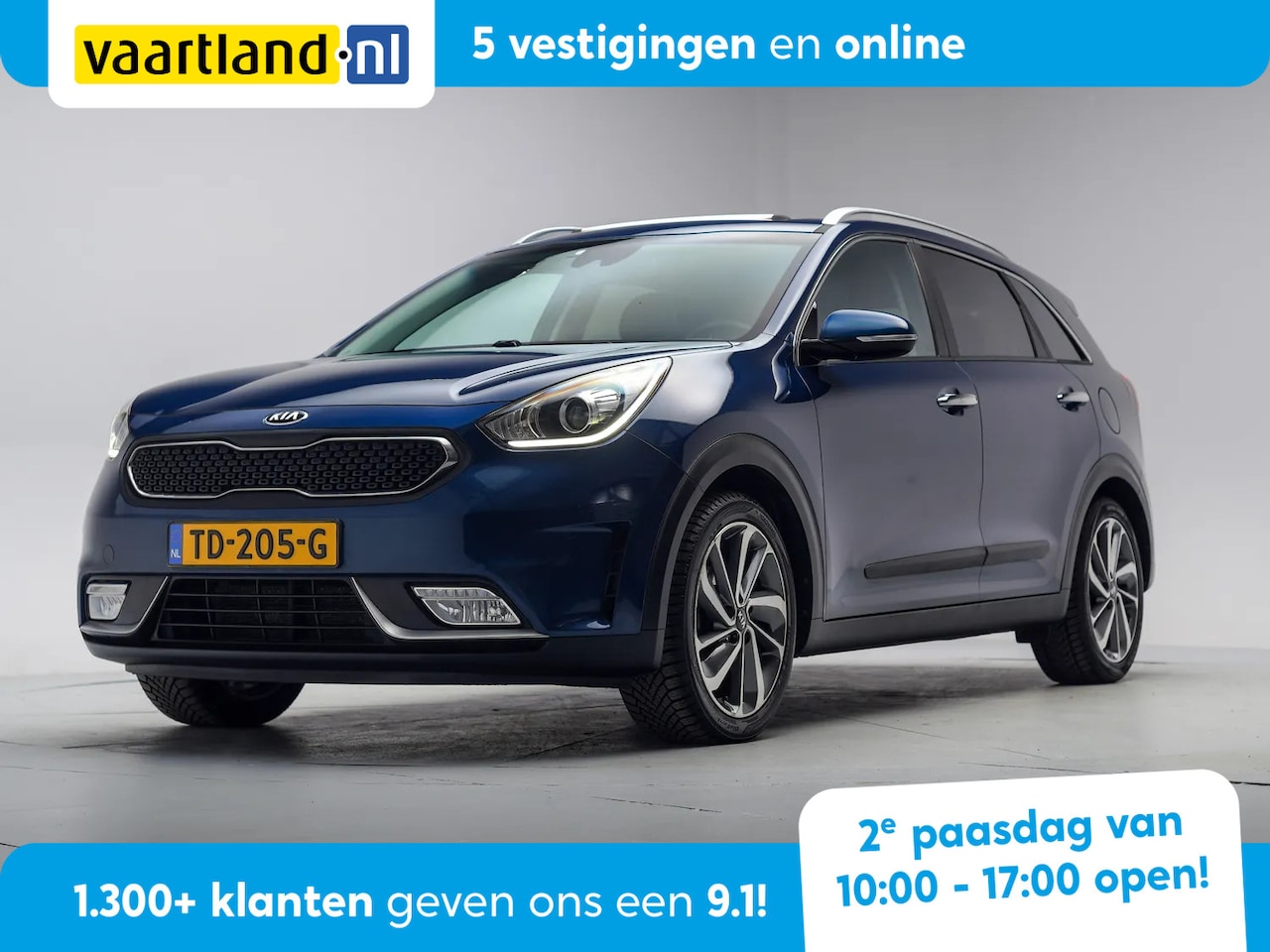 Kia Niro - 1.6 GDi Hybrid Design Edition Aut. [ Navi Schuifdak Camera - AutoWereld.nl