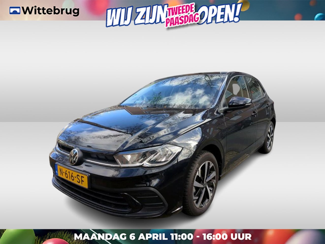 Volkswagen Polo - 1.0 TSI 95pk DSG Life / Climate control / Parkeersensoren Achterzijde / Carplay / 16'' LMV - AutoWereld.nl