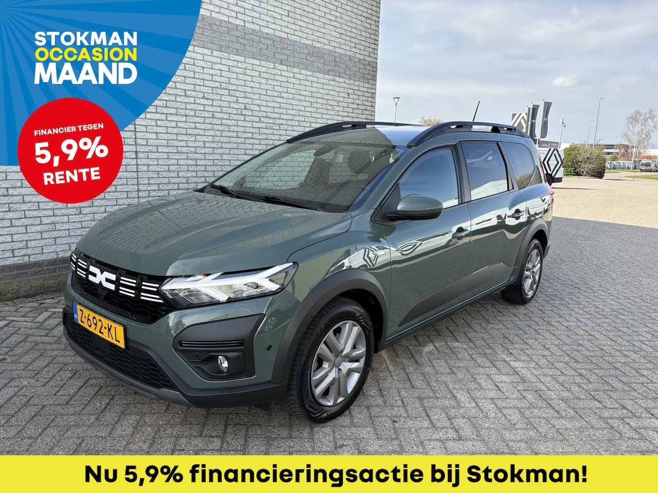 Dacia Jogger - 1.0 TCe 100 ECO-G Expression 7p. 1.0 TCe 100 ECO-G Expression 7p. - AutoWereld.nl