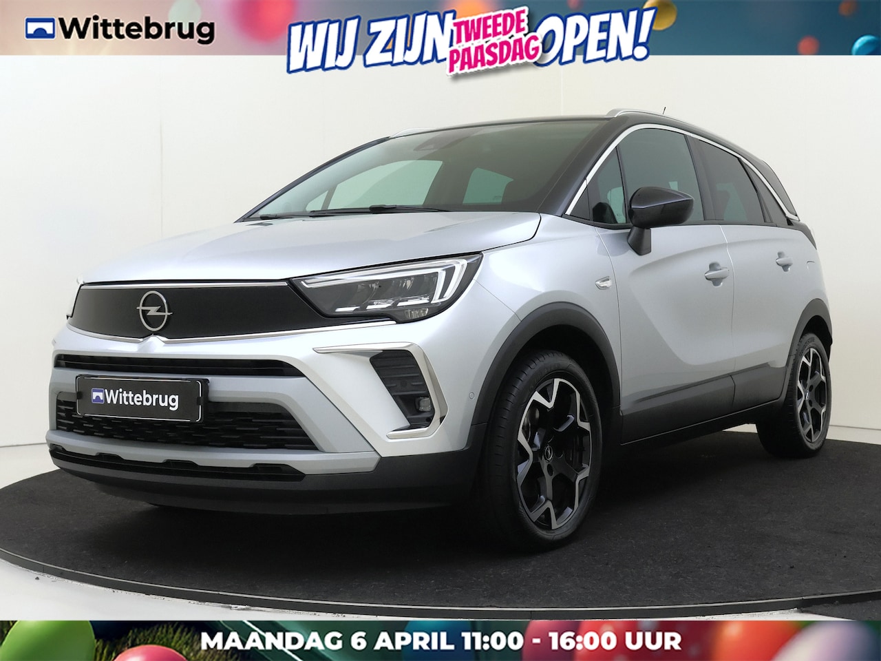 Opel Crossland - 1.2 Turbo 110PK Elegance Navigatie | Parkeerhulp | Camera | Apple Carplay | - AutoWereld.nl