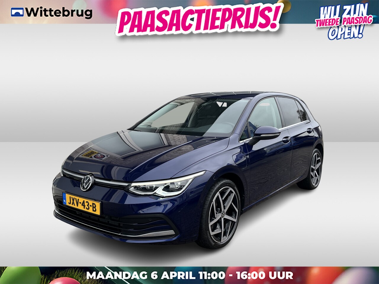 Volkswagen Golf - 1.4 eHybrid Style / AUTOMAAT/ ELEKTR. STOEL/ PARK. SENSOREN + CAMERA/ APP-CONNECT/ RIJ-MOD - AutoWereld.nl