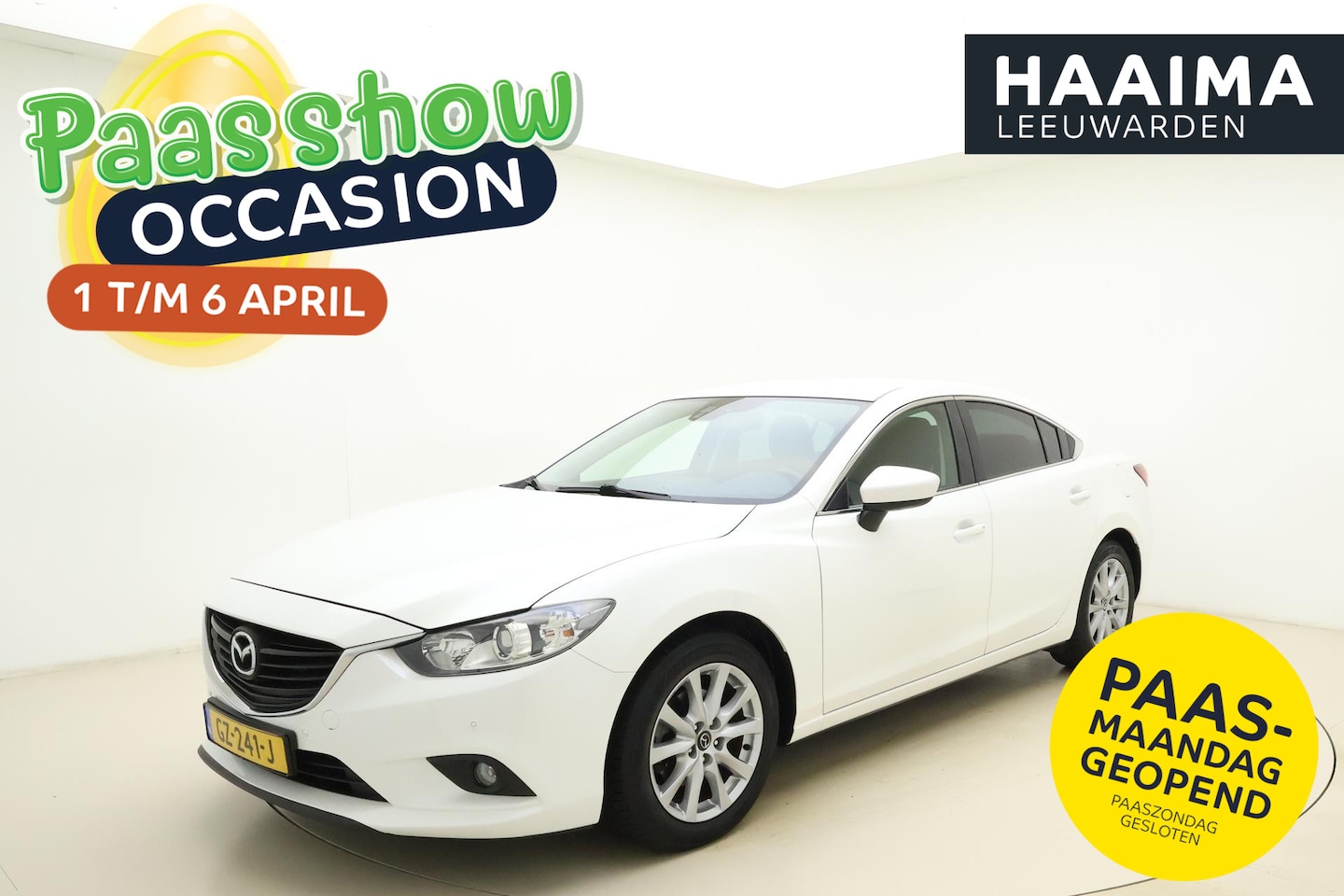 Mazda 6 - 2.0 TS | Navigatie | Trekhaak  (1.300KG trekgewicht )| Climate control | Stoelverwarming | - AutoWereld.nl