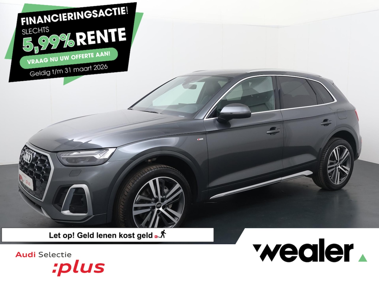 Audi Q5 - 50 TFSI e S edition | 299 PK | SoH 100% | Adaptive cruise control | Dodehoek detectie | Cl - AutoWereld.nl