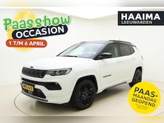 Jeep Compass - 4xe 240 Plug-in Hybrid Electric S Automaat | Navigatie | Lederen bekleding | Camera | Keyl