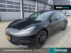 Tesla Model 3 - Performance AWD 75 kWh SoH 95% | Panoramadak | Leer | Camera