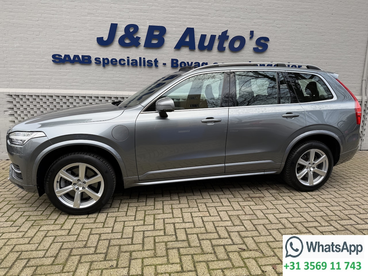 Volvo XC90 - 2.0 T8 Twin Engine AWD Momentum 7P Panorama dak Trekhaak - AutoWereld.nl