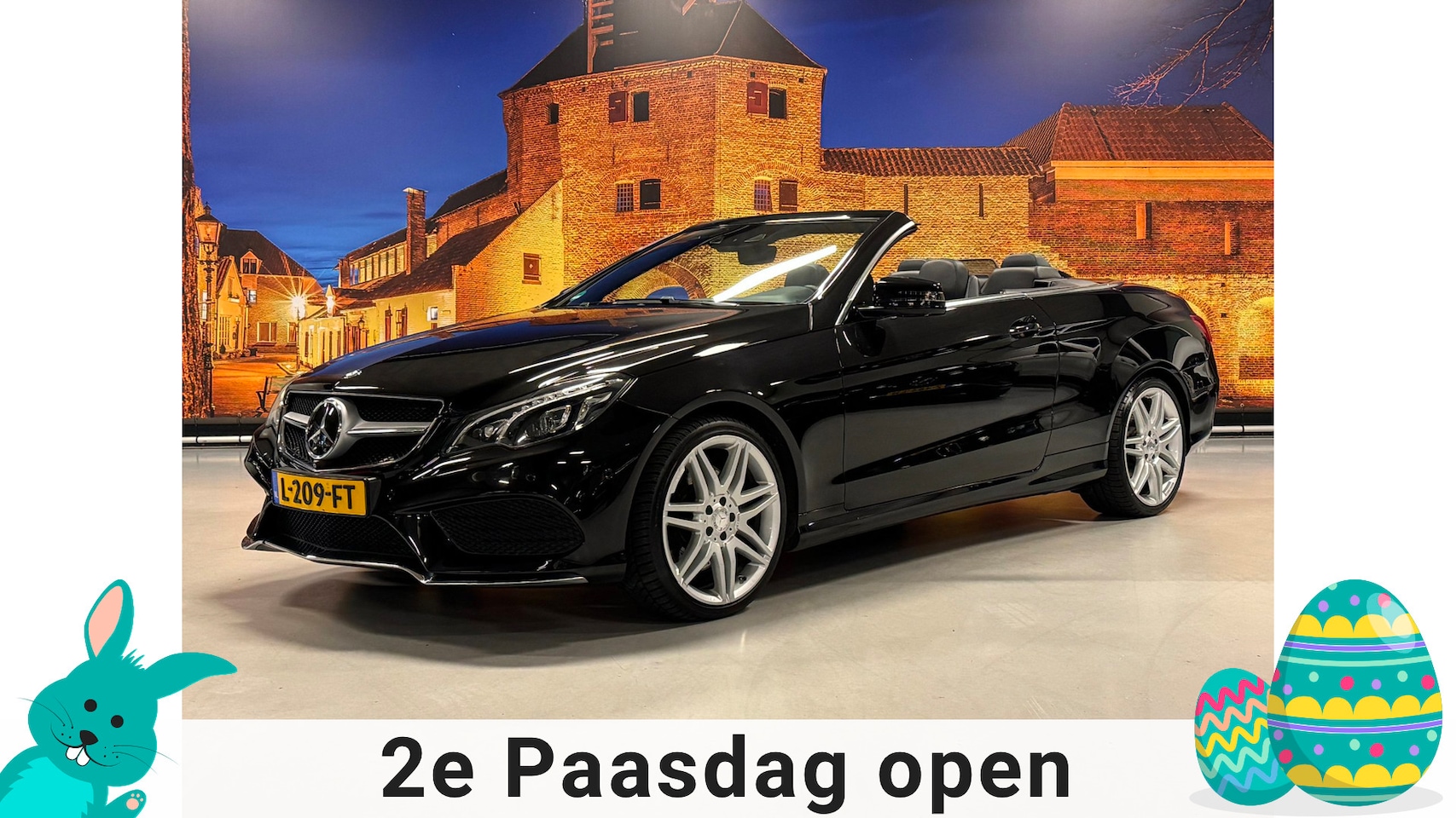 Mercedes-Benz E-klasse Cabrio - 400 Edition Sport AMG Aut Leer H/K - AutoWereld.nl