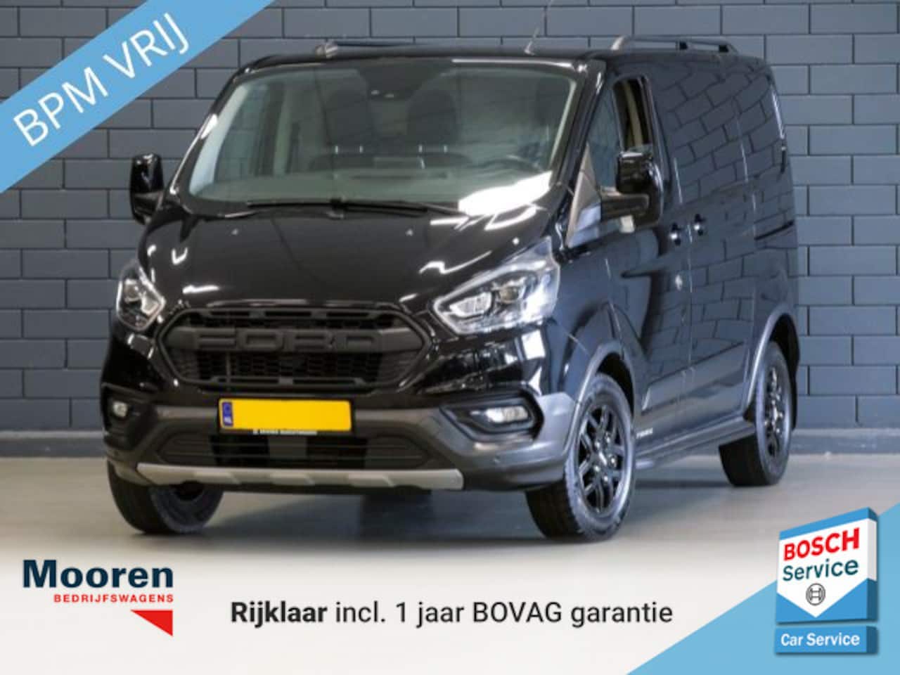 Ford Transit Custom - 300 2.0 TDCI 170PK L1H1 Trail | ZIJSCHUIFDEUR L+R | LEDER | - AutoWereld.nl