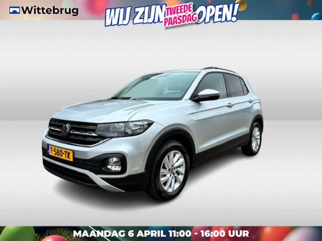 Volkswagen T-Cross - 1.0 TSI Life / Carplay / Navi / Parkeersensoren V+A - AutoWereld.nl