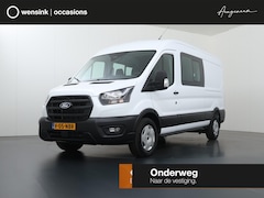 Ford Transit - 350 | 2.0 TDCI | L3 H2 | DUBBEL CABINE | TREND | TREKHAAK 2800 KG AHW | CLIMATE CONTROL |