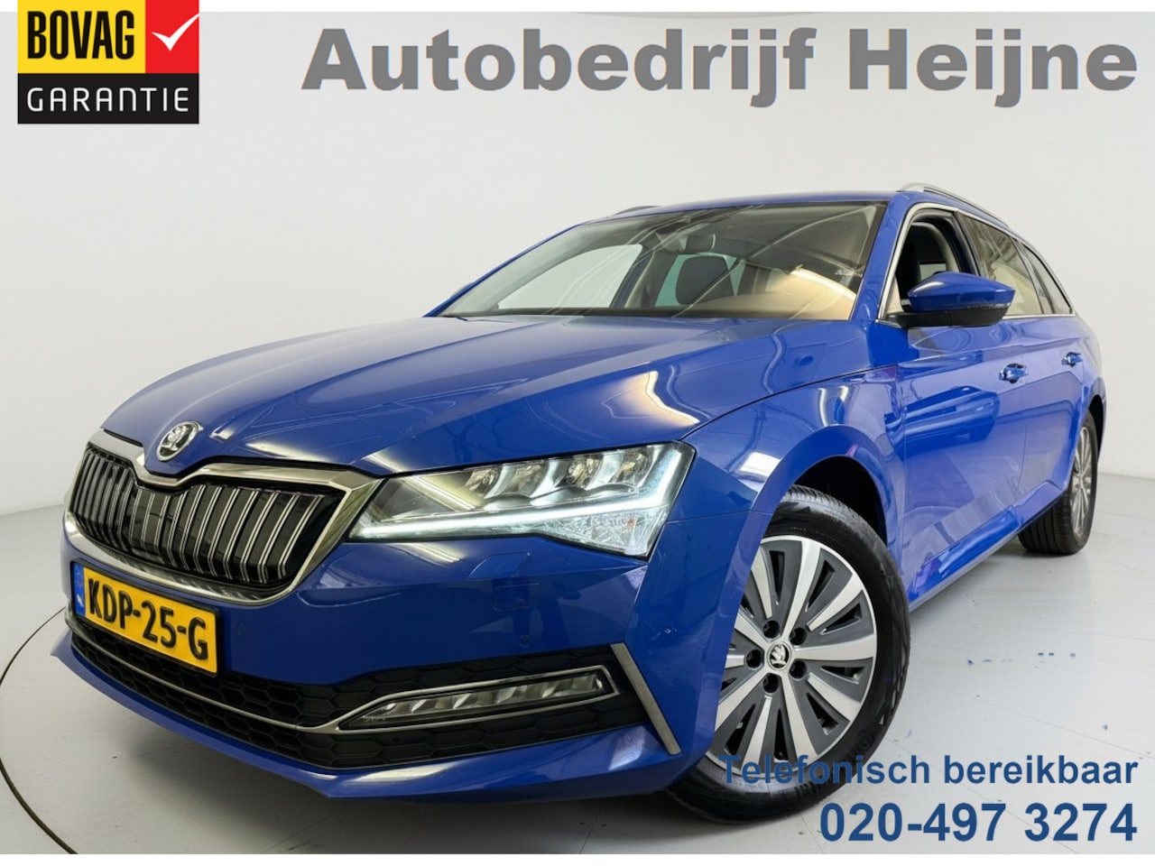 Skoda Superb Combi - iV 218PK DSG HYBRID BUSINESS TREKHAAK/NAVI/CANTON-AUDIO - AutoWereld.nl
