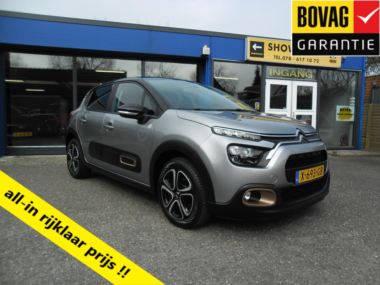Citroën C3 - 1.2 83PK 5 DRS C-SERIES NAV ECC PDC PRIVACYGLAS XENON RIJKLAARPRIJS - AutoWereld.nl