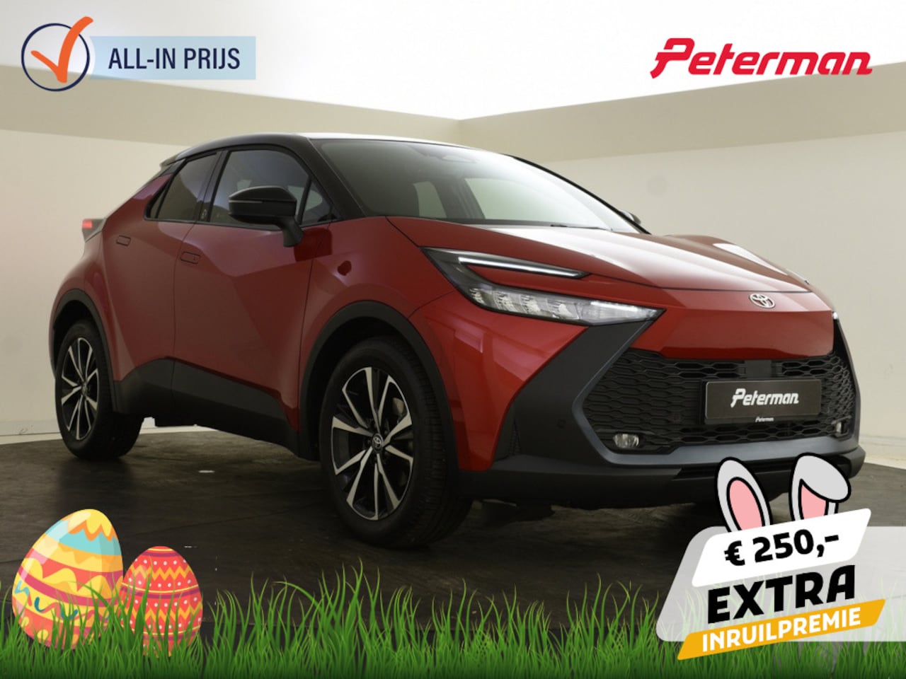 Toyota C-HR - 1.8 Hybrid 140 Team D Bi-Tone | Blindspot | PDC | Stoelverw. | - AutoWereld.nl