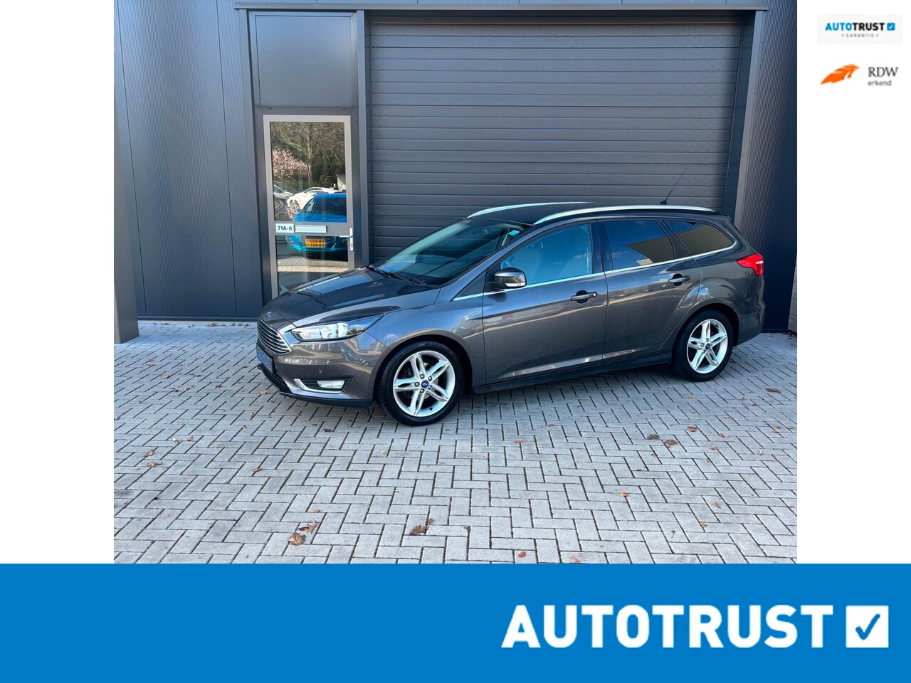 Ford Focus Wagon - 125pk Titanium CLIMA | NAVI | 17INCH | LED | STOELVERWARMING | PARKASSIST | STUURVERWARMIN - AutoWereld.nl