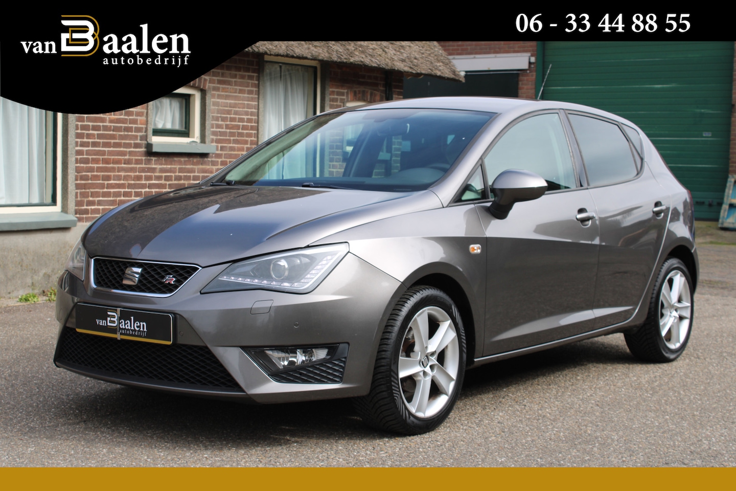 SEAT Ibiza - 1.0 EcoTSI FR Connect 96Pk XENON NAVI ECC 168000KM!!! - AutoWereld.nl