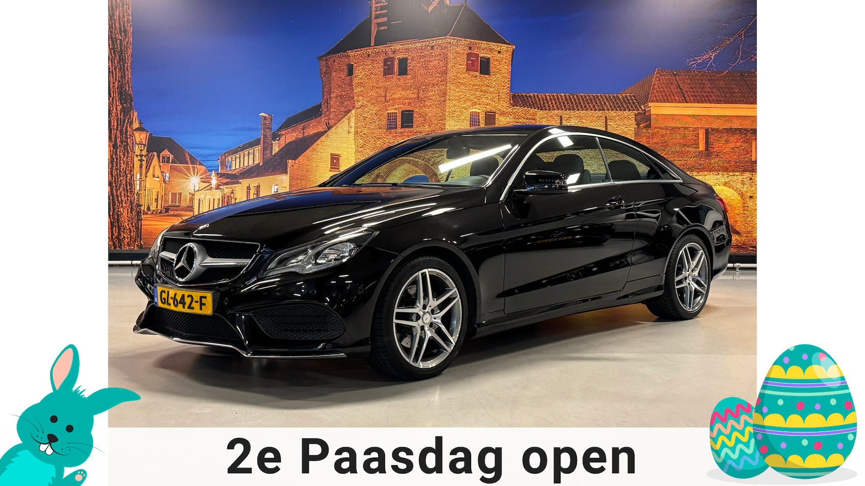 Mercedes-Benz E-klasse Coupé - 200 Edition Sport AMG Aut Leer - AutoWereld.nl