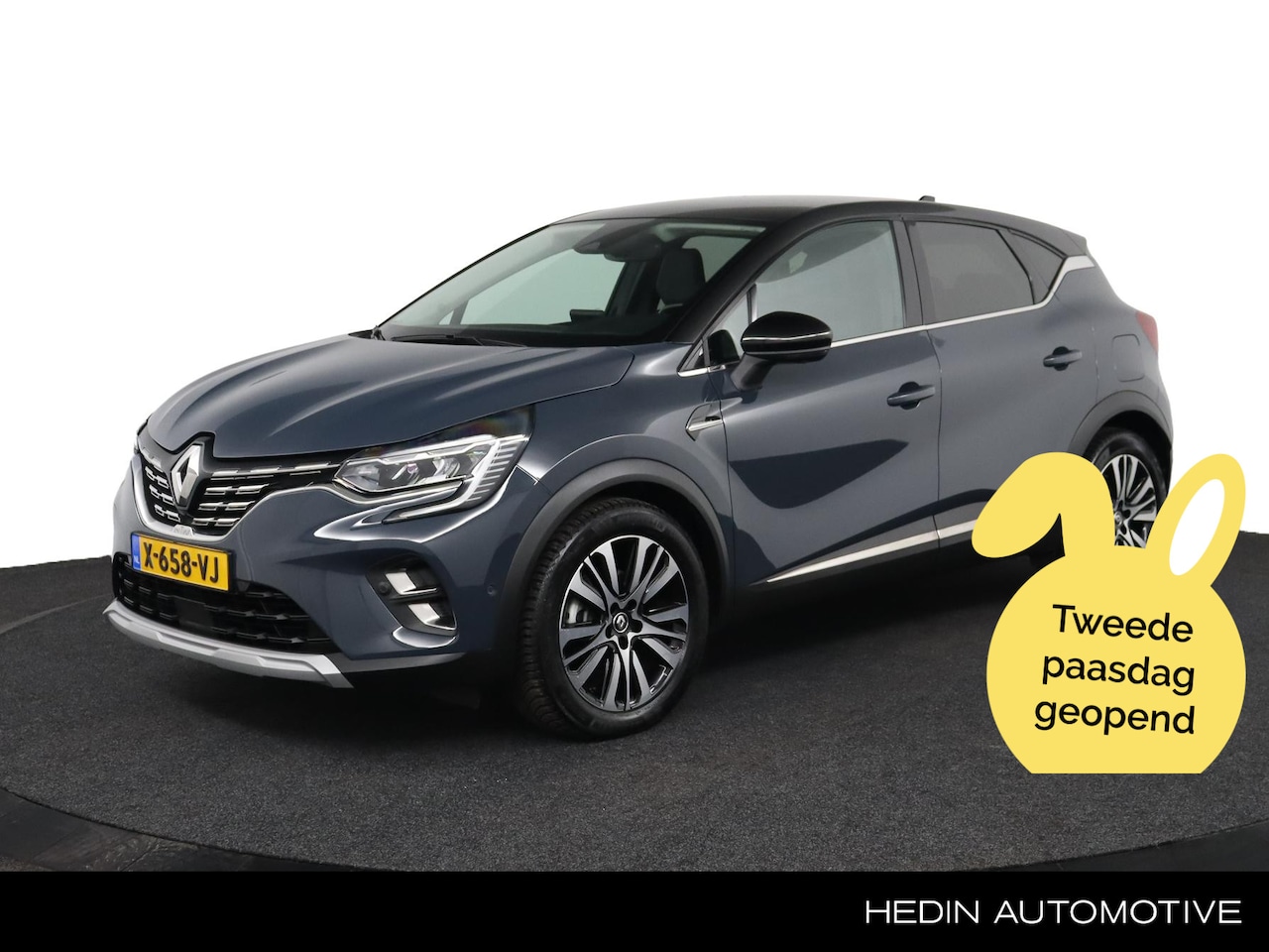 Renault Captur - 1.6 E-Tech Plug-in Hybrid 160 Initiale Paris | Leder | Elek. Stoelen | Navigatie | Camera - AutoWereld.nl