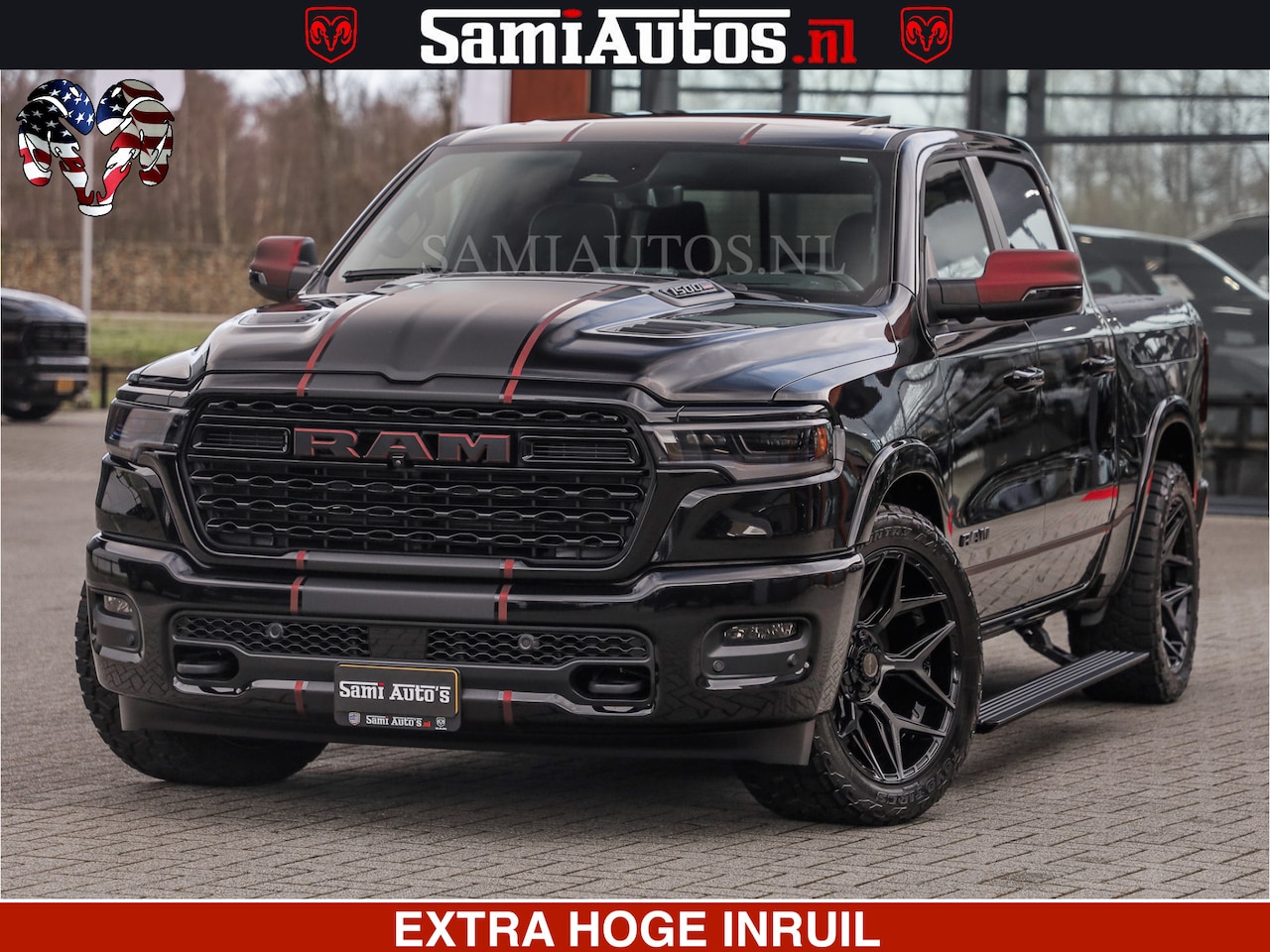 Dodge Ram Pick Up - Limited H.O 540HP 706Nm | Massage + Full Option | De Meest Luxe en Volle in zijn Klasse | - AutoWereld.nl