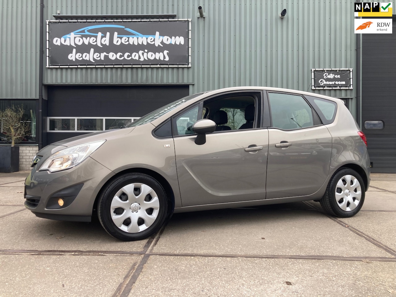 Opel Meriva - 1.4 Anniversary Edition half leder/airco/keurige staat - AutoWereld.nl