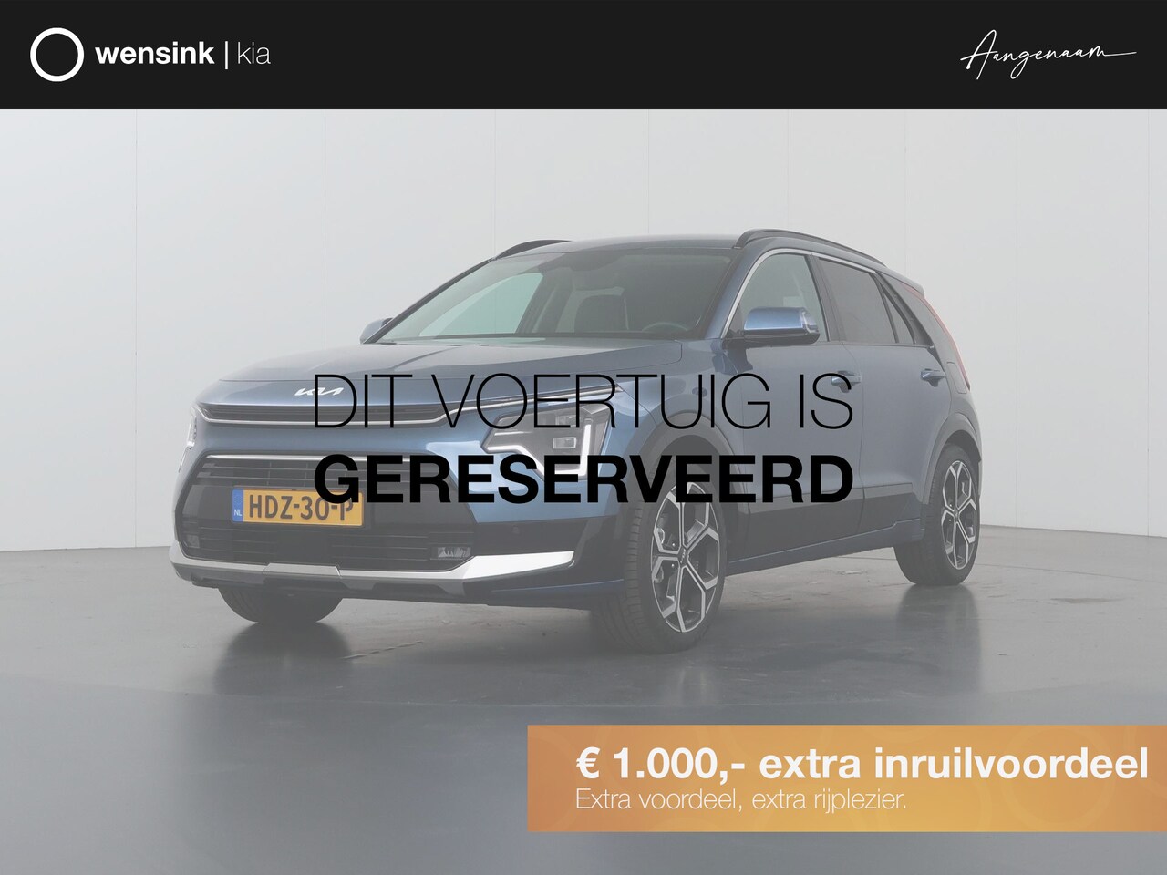 Kia Niro - 1.6 GDi Hybrid DynamicPlusLine Edition | Trekhaak | 18” lichtmetalen velgen | Elektrisch v - AutoWereld.nl