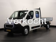 Peugeot Boxer - 2.2 BlueHDi L3 Openlaad Dubbel Cabine EURO 6 - Airco - Navi - Cruise - € 15.950, - Excl