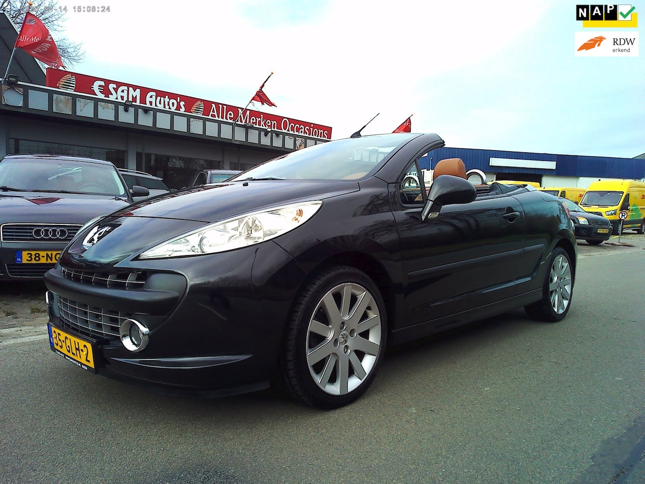 Peugeot 207 CC - 1.6-16V T Féline 1.6-16V T Féline ( Airco) - AutoWereld.nl
